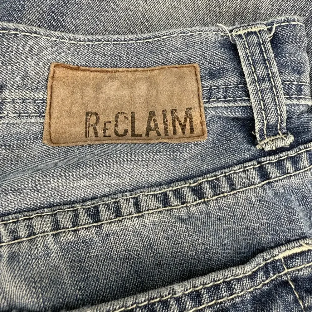 ReClaim Jeans By Buckle Men's 34x34 Blue Relaxed Straight Fit Preppy Normcore